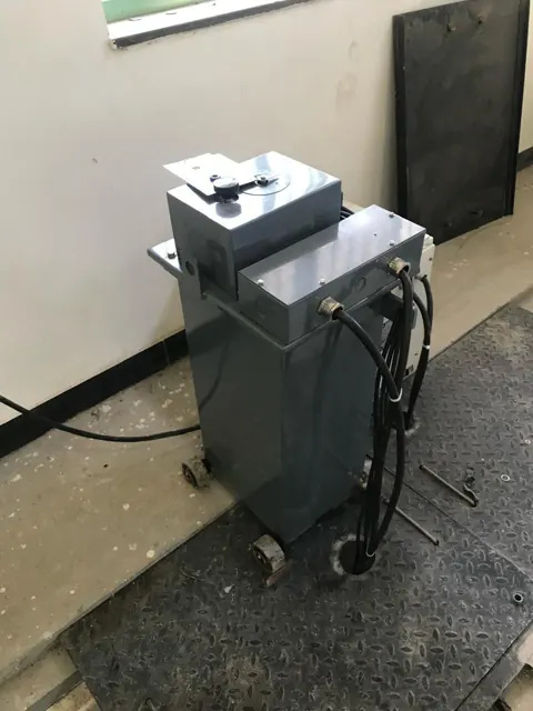 Electrical equipment with connected test cables