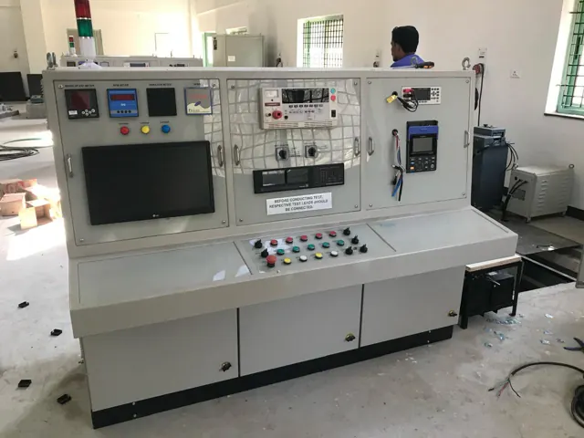Instrumentation and electrical control console