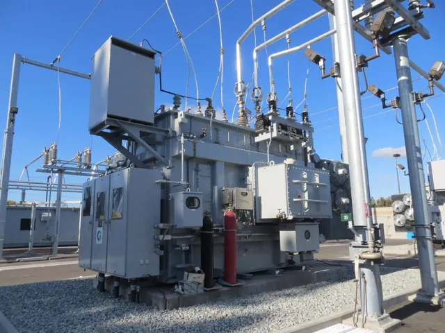 Outdoor transformer and electrical substation equipment